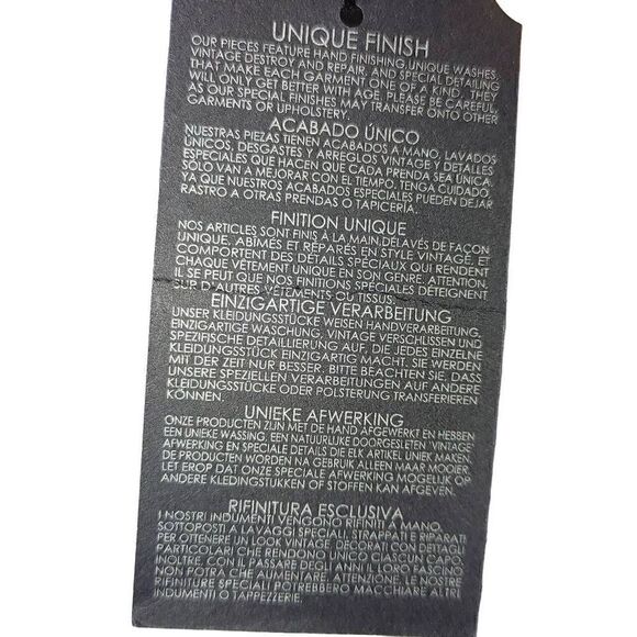 Forever 21 Blue Knitted Long Sleeve Crop Top With Butterflies Patch Size L - Picture 8 of 9